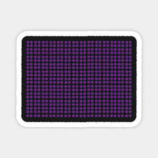 Purple dots Magnet