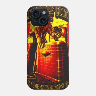 Air Conditioning Heating man Phone Case