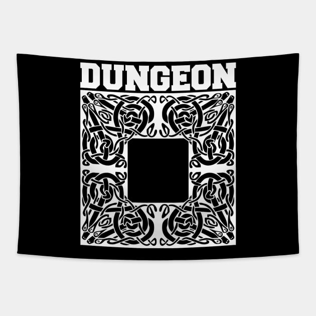 DUNGEON Tapestry by Absign