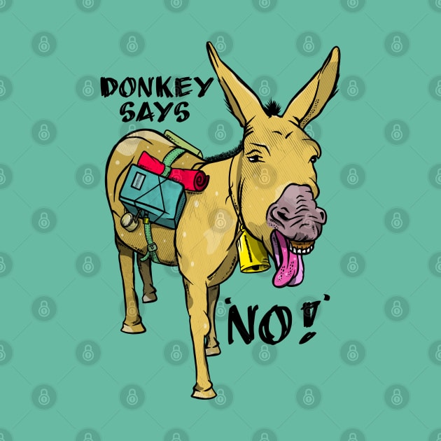 Stubborn Donkey by mailboxdisco