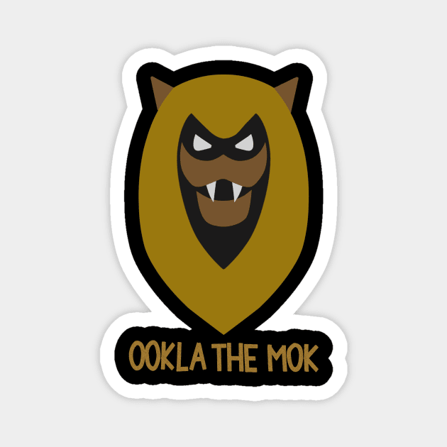 ookla the mok Magnet by stalkbycat