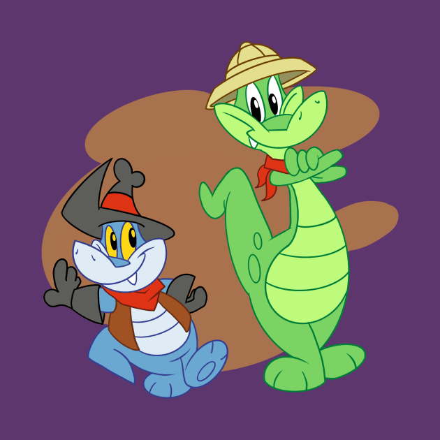 Bull Gator and Axl by PrinceOfDingos