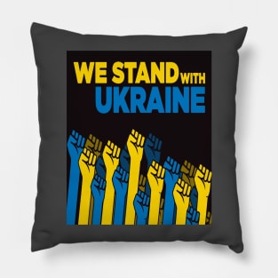 We stand with Ukraine | Ukraine Strong | Pillow