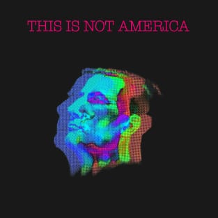 This Is Not America - Claes Bang (neon) T-Shirt