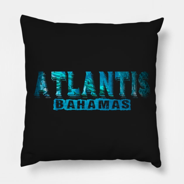 Atlantis Bahamas Pillow by albaley
