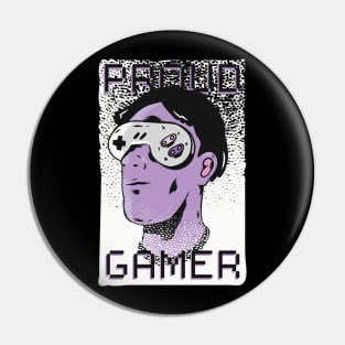 Proud Gamer Anime Design Manga Merch Pin