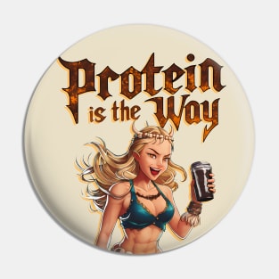 Viking Valkyrie Fuel: Embrace the Power of Protein Pin