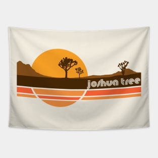 Joshua Tree 70s Style Tourist Souvenir Tapestry