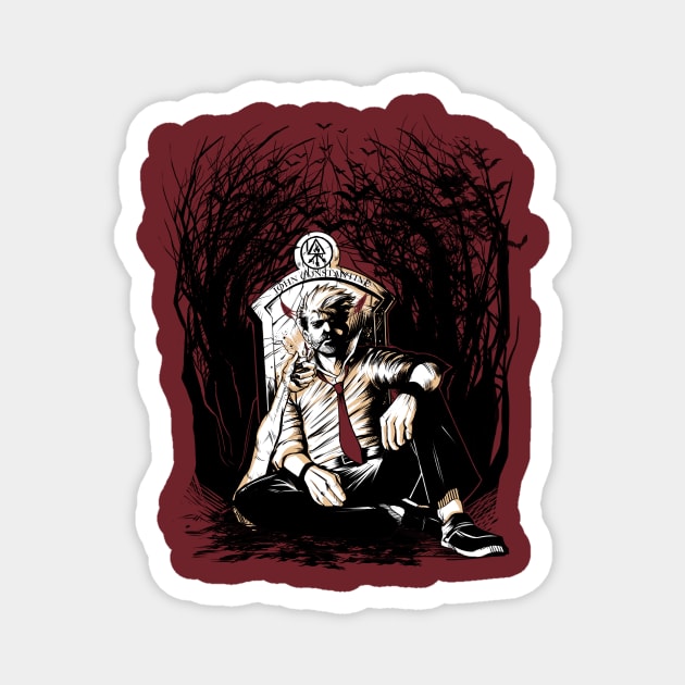 Hellblazer Magnet by studioyumie