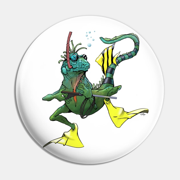 iguana snorkling 01 Pin by Tony Morgan