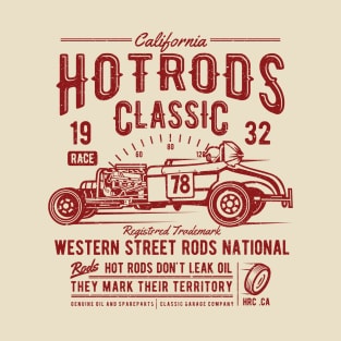 California Hotrods Classic: Western Street Rods National T-Shirt