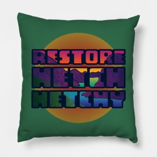 Retro Restore Hetch Hetchy Pillow