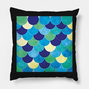 Mermaid Scales Pillow