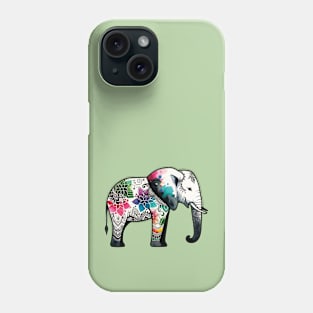 White elephant Phone Case