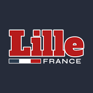 Lille France Retro T-Shirt