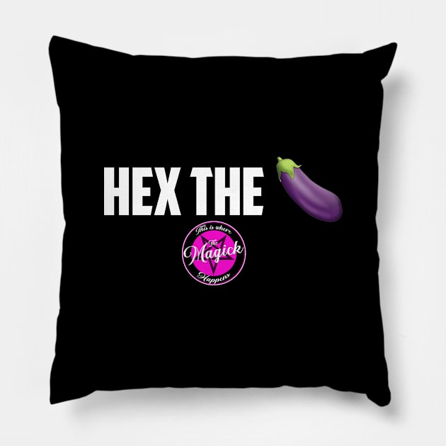 Hex the D Pillow by MagickHappens