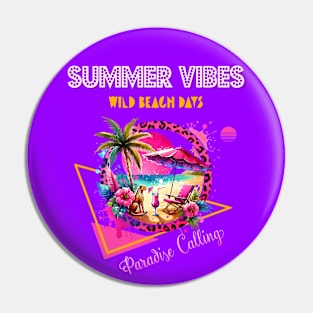 Summer Time. Beach Vibes. Pin