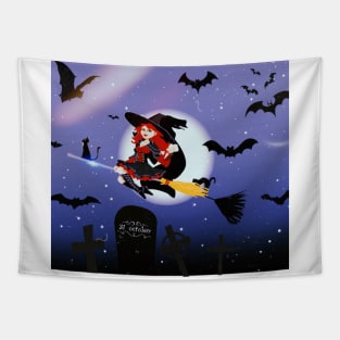 halloween costume Tapestry