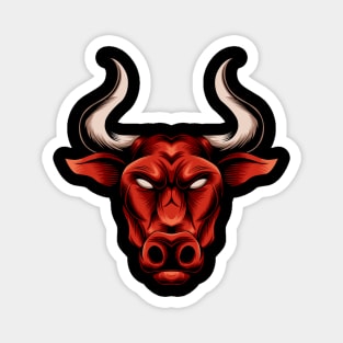 Bull head design Magnet