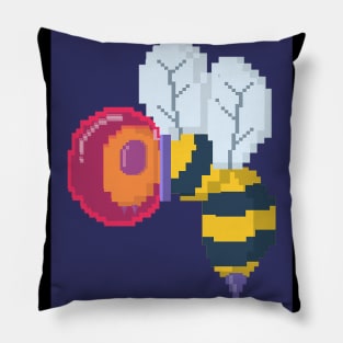 Bee Print Pillow