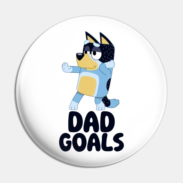 The Goals Dad Pin by Fan-Tastic Podcast