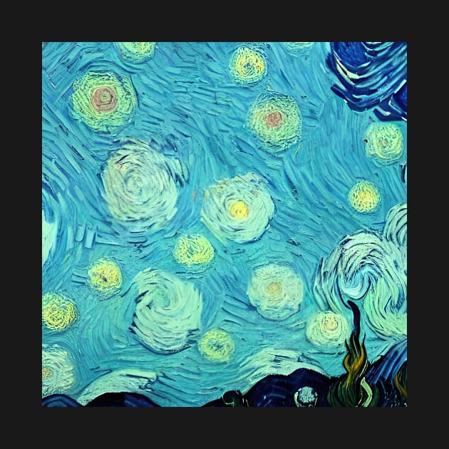 Van Gogh Style Pattern by Crestern