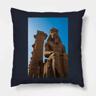 Egypt. Luxor. Luxor Temple. Colossal Statue of Ramesses II. Pillow