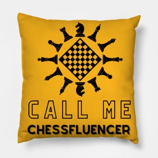 Chess Influencer Player Pillow