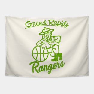 Defunct Grand Rapids Rangers Basketball Team Tapestry