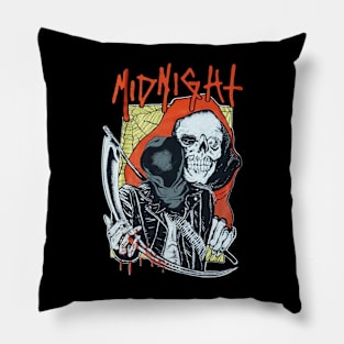 Grim Reaper Midnight Pillow