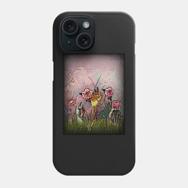 Persephone's Garden Phone Case by BoneArtPetite