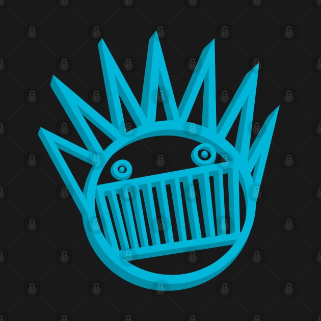 Ween 3D Blue Boognish by brooklynmpls