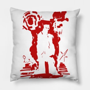 abstract streetart Pillow