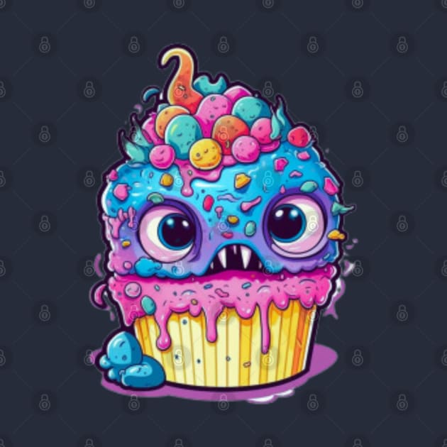 Kawaii Zombie Food Monsters: When the Cuties Bite Back - A Playful and Spooky Culinary Adventure!" by HalloweeenandMore