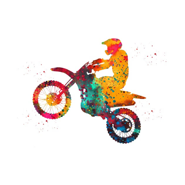 Motocross Dirt Bike by erzebeth