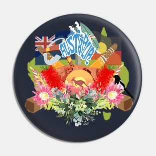 Beautiful Australia Pin