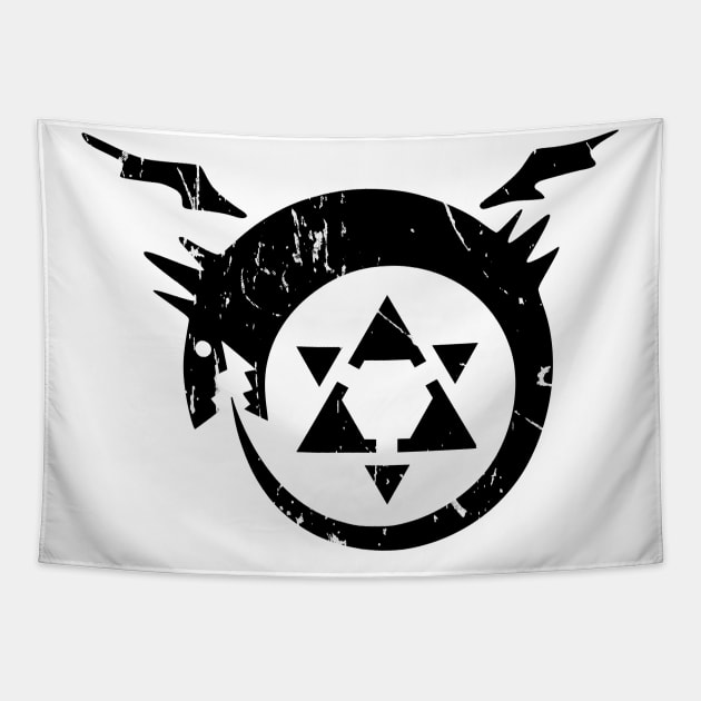 Homunculus white symbol Tapestry by OtakuShirt