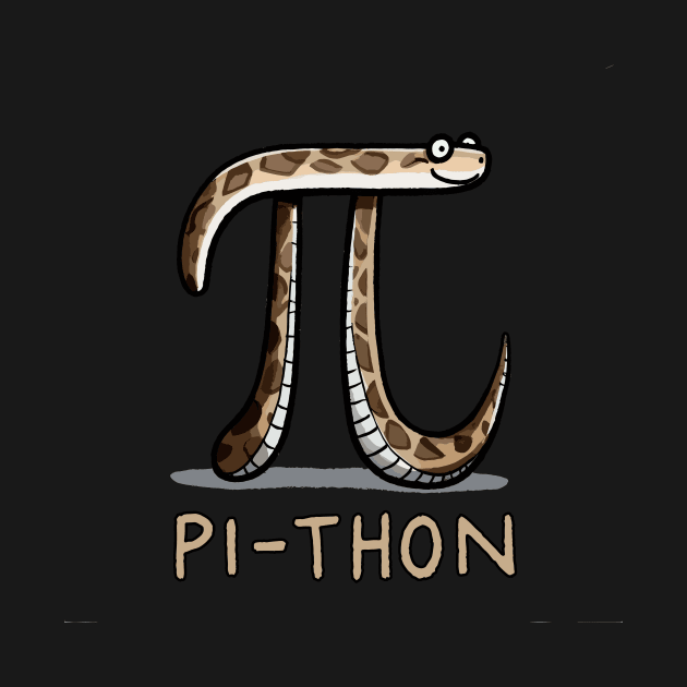 Pi Python Pi-Thon by DoodleDashDesigns