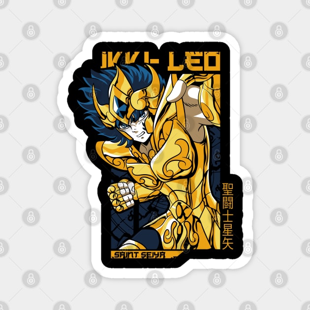Ikki - Leo - Saint Seiya Anime Magnet by Otaku Vibes