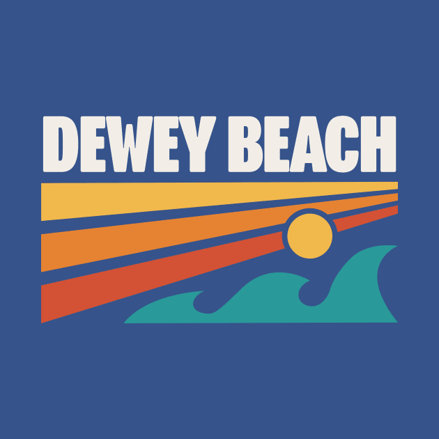 Dewey Beach Delaware Souvenir Delaware Beaches by PodDesignShop