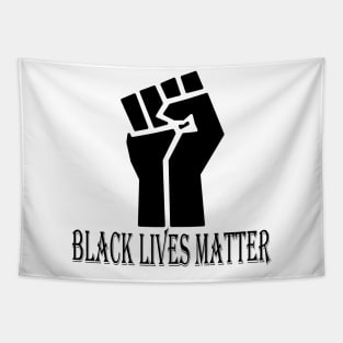 black lives matter fist Tapestry