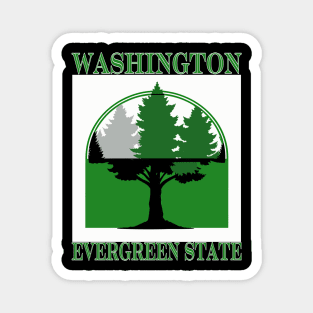 Washington Evergreen State Magnet