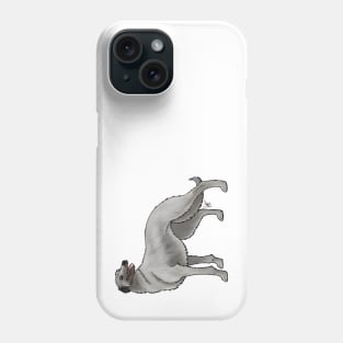 Dog - Scottish Deerhound - Light Gray Phone Case