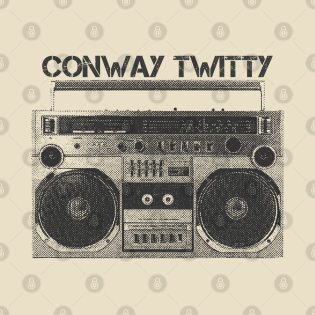 Conway Twitty / Hip Hop Tape by SecondLife.Art