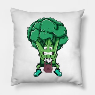 Broccoli Working Out Pillow