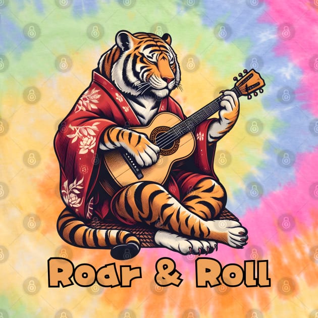 Rock and roll Bengal tiger by Japanese Fever