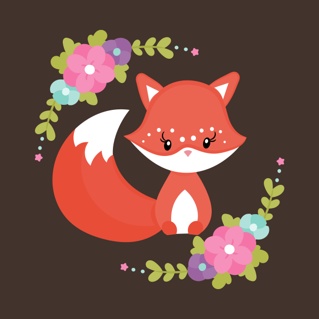 Woodland Fox by JessicaSawyerDesign