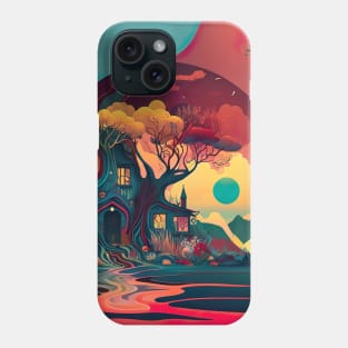 Colorful Landscape Design Phone Case