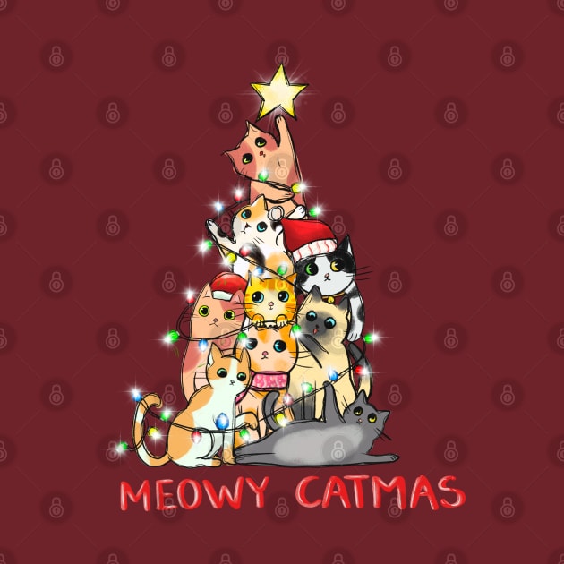 Meowy Catmas by Erin Decker Creative