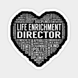 Life Enrichment Director Heart Magnet